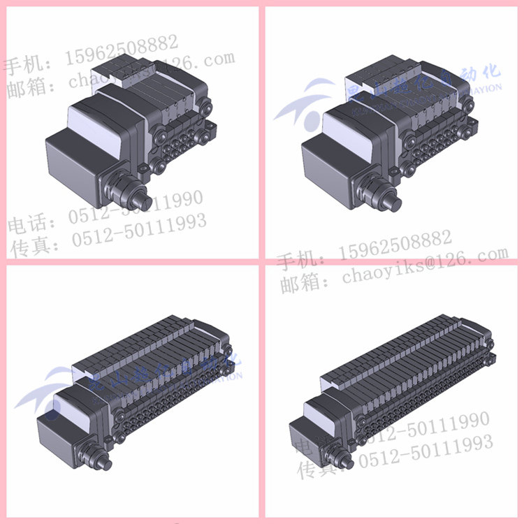 SMC solenoid valve seat accessories VVQC1000-19A-D-C6 exhaust plug plate assembly