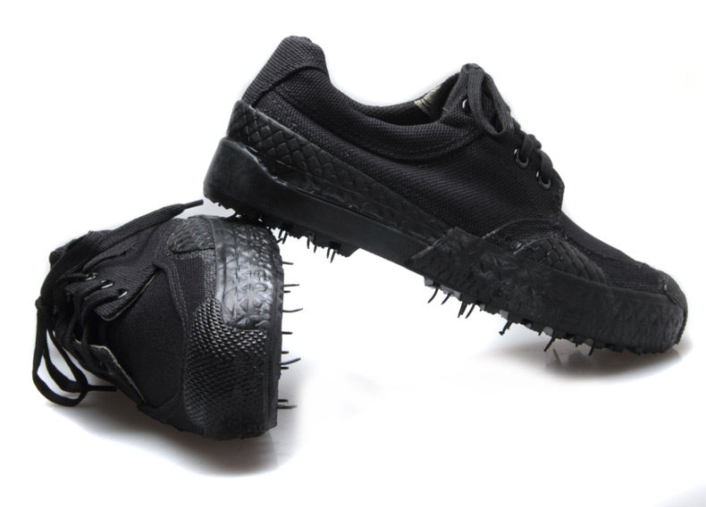 Boots militaires pour homme en toile - Ref 1399678 Image 13