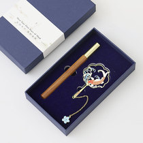 Blind box bookmark signature classical metal Chinese wind group fan gift lettering custom gift giving students enterprise customization