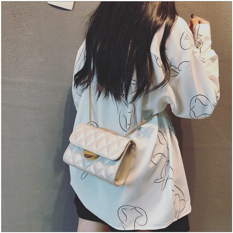 2019 mới túi nhỏ mùa hè nhỏ tươi nhỏ ck hạn chế nước ngoài cao cấp cảm giác túi xách nhỏ Pháp - Túi xách nữ túi xách nữ da mềm hàng hiệu