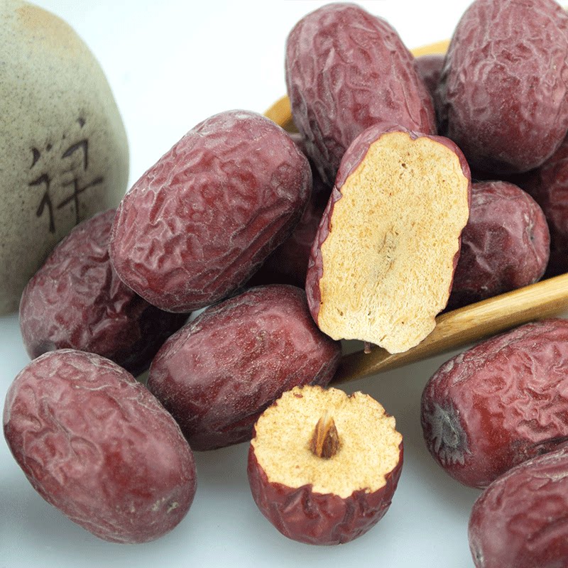 5 catty of new date Xinjiang red date Joao Qiang grey date if not washed 1st grade hanging dry Zaozi original eco 5 bagged during pregnancy