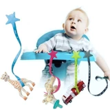 Универсальная детская бутылочка для кормления со стаканом, шнурок-держатель, ремешок, соска, прорезыватель, тележка, игрушечная машина, ремень