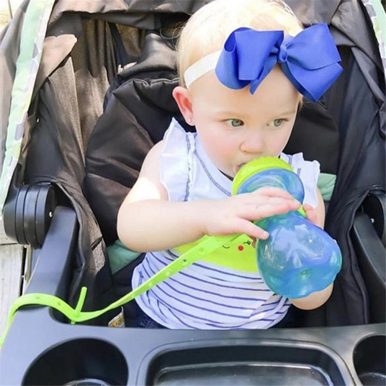 Multifunctional baby water cup bottle anti-drop lanyard pacifier chain teether anti-drop rope stroller toy strap