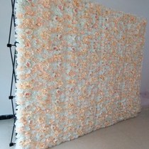 Low Priced Hot Selling Wedding BACKGROUND FLOWER WALL WEDDING DECORATION FLOWER SHOP WINDOW ARRANGEMENT PHOTOGRAPHY PROPS 21 COLOR CHOICE