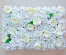 Net Red Emulation Flower Wall Solid Background Shake Soundtrack Flower Wall Photography Prop Fake Flower Decoration Silk Flower Wedding Celebration Background