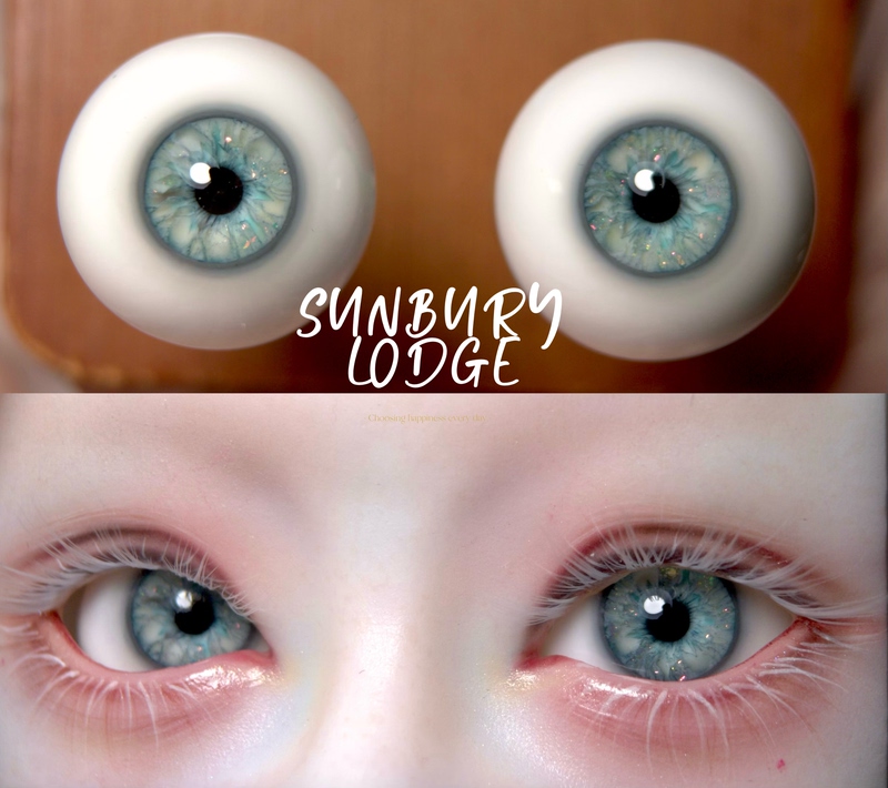Turquoise Sunbury Lodge Bjd Hand-Carved Realistic Doll Eyes