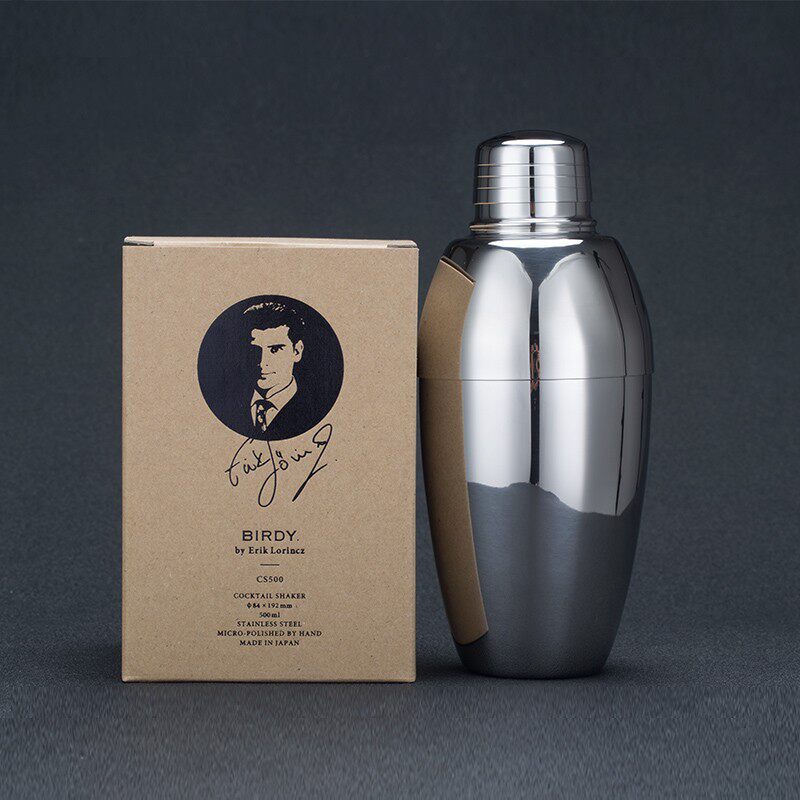 Imported BIRDY Shaker wine mixer three segments of Skker stainless steel rock pot in Japan