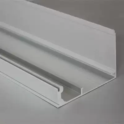 Automatic door track induction door slide rail aluminum alloy guide rail manual sliding door track sliding door slide rail