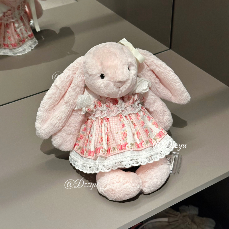 Bonnie Rabbit Clothes and Skirts Pink Series Cute Strawberry Original Niche Exquisite Adorable Doll Clothes Handmade by Dzzyu Bonnie Rabbit Clothes and Skirts Pink Series Cute Strawberry Original Niche Exquisite Adorable Doll Clothes Handmade by Dzzyu
