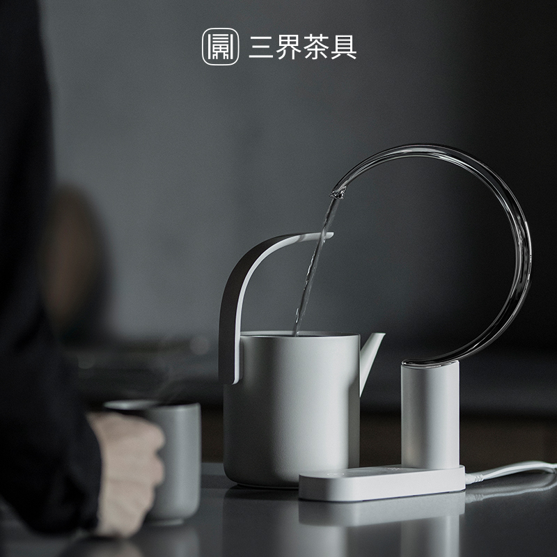 New product Sanjie D1 electric kettle household tea special mini tea maker kettle automatic power off coffee pot