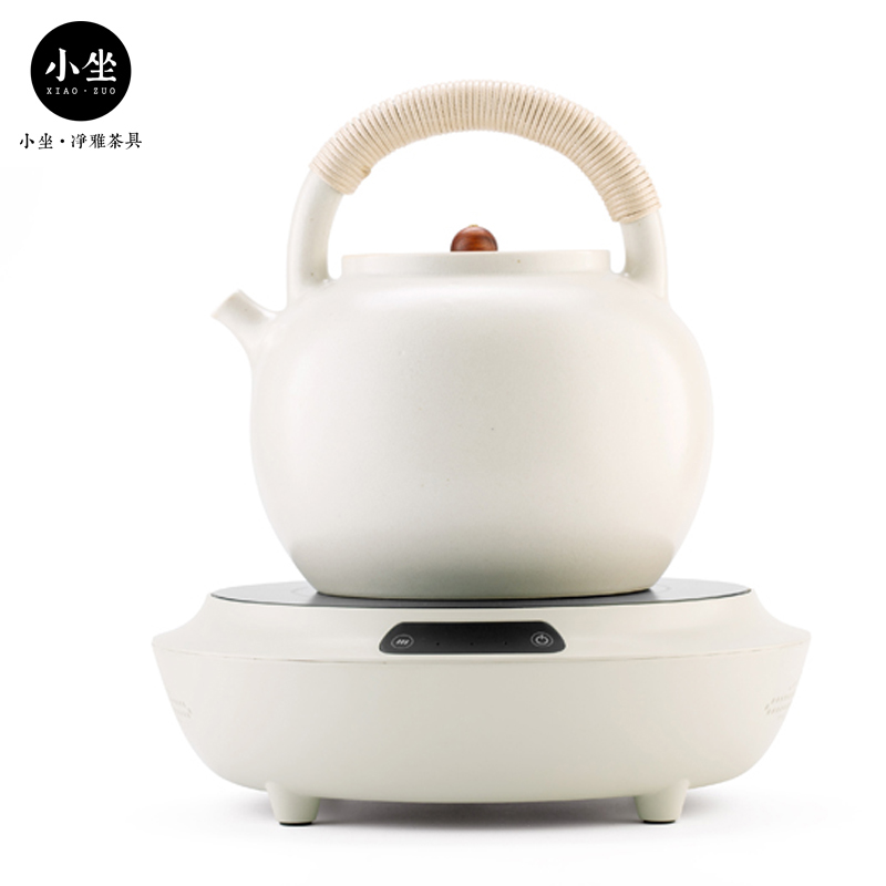 New Pint Small Sit Black Crystal Stove Tea Oven Home Cooking Tea Machine Small Mini Electric Heating Stove Bubble Tea Stove With Kung Fu Electric Heating Stove