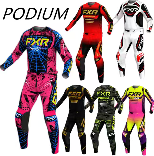Off-road jersey, set, racing car for training