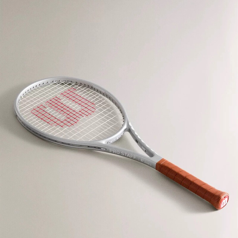 Zarahome Co-Branded Wilson Tennis Racket Wilson Pro Staff 97 V14 315g Silver in Stock