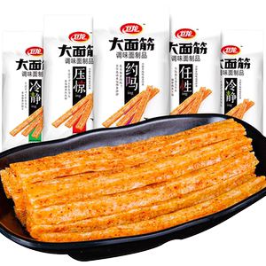 【卫龙旗舰店】辣条大面筋112g*5包