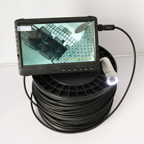 7 inch 2 million HD camera industrial CCTV pipeline inspection system deep underwater video detector