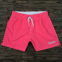 Foreign trade beach pants mens quick-drying loose large size casual lined three-point shorts summer seaside surfing swimming trunks tide