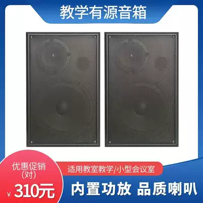 Multimedia flat panel speaker teaching conference Training Active audio indoor wall-mounted Bluetooth speaker loudspeaker