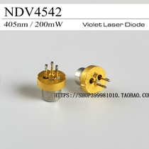 Demolition day Asia NDV4542 405nm200mw Purple Light Laser Diode 3 8mm spot supply