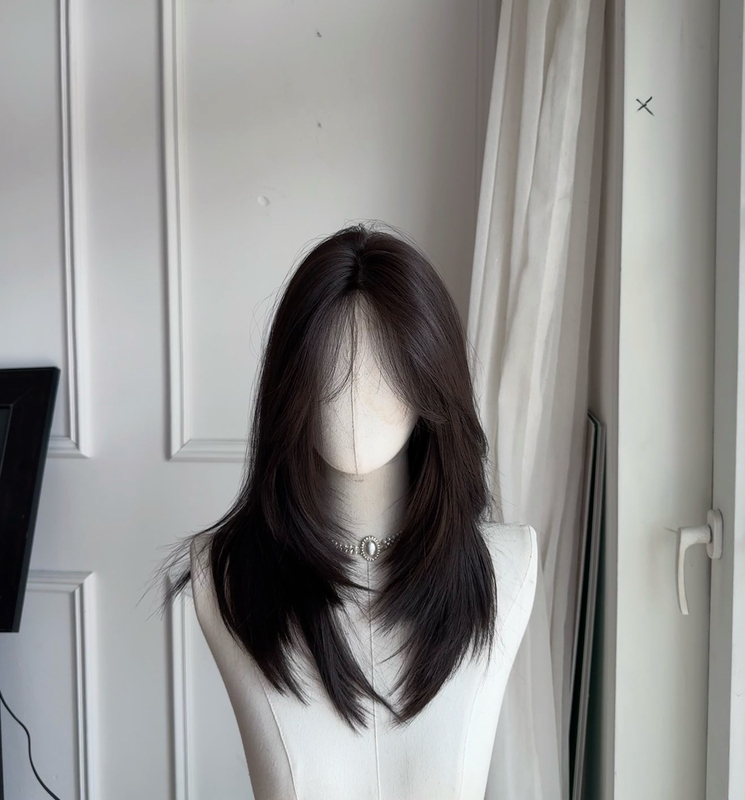 Foggy Series Upgraded Version 《Li Fu Zhen》 Enlarged and Widened Imitation Needle Scalp Collarbone Hair Cover