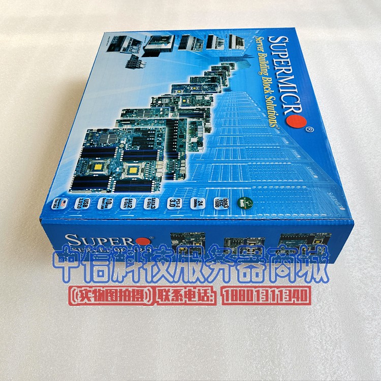 Original Ultramicro Dual Xeon771 Server Workstation Motherboard X7DA8 X7DA8 with SCSI