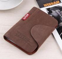 Wallet wallet men's short wallet men's thin vertical youth soft wallet men's multi-card student