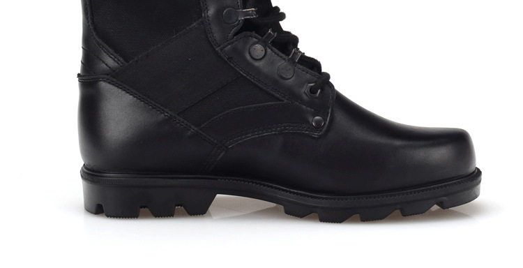 Bottes militaires en cuir - choc - Ref 1396963 Image 16