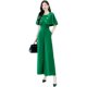 High-end jumpsuit women's summer 2022 new fashion temperament professional high waist drape thin section wide-leg jumpsuit