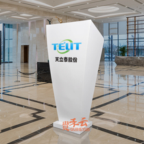 Plexiglas podium table speech desk hotel welcome desk conference modernity and simplicity