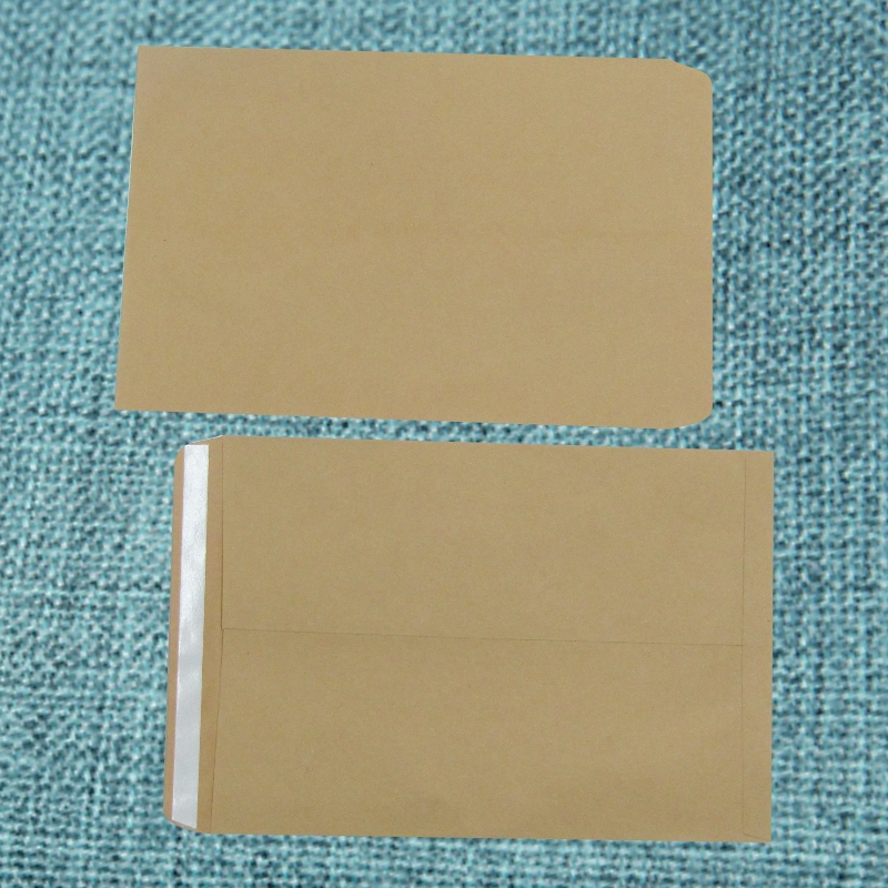 A4C4 envelope Bring your own seal adhesive 356789 Number of Western-style paper bags All-empty white kraft packaging Custom