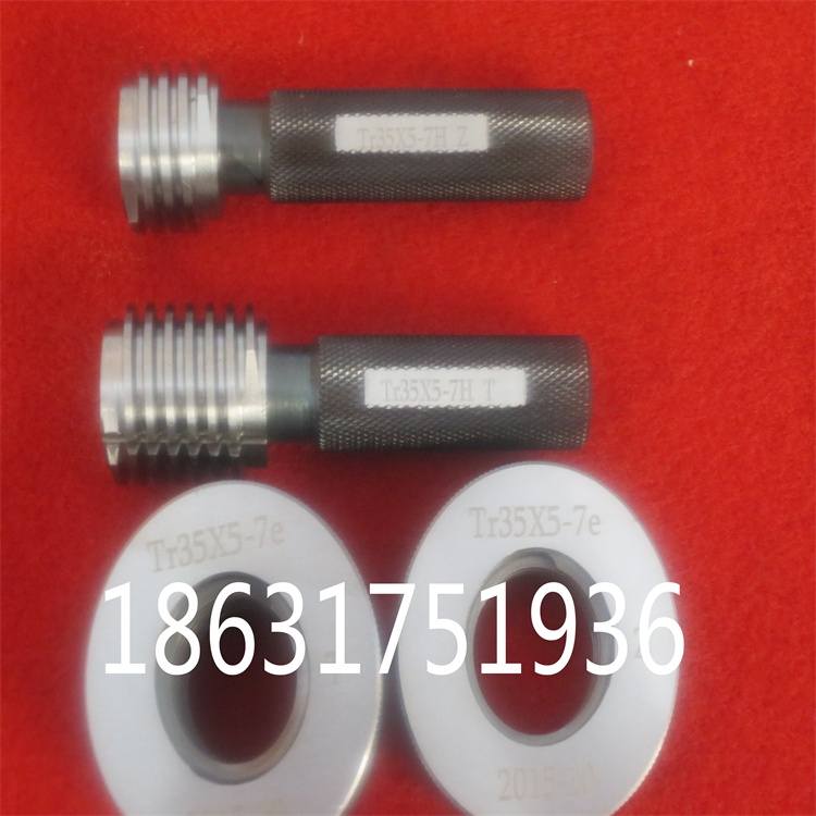 Current goods supply rice-made threaded gauge ZM14 * 1 5 ZM18 * 1 5 ZM22 * 1 5 threaded plug gauge ring gauge