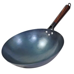 章丘铁锅老式家用炒锅炒菜锅不粘锅