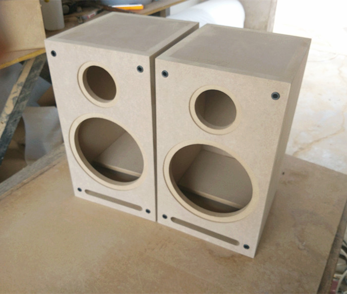 4 Inch 8 Inch Divide Hifi Audio Diy Empty Wooden Bookshelf Speaker