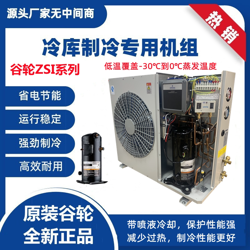 Original Loading Valley Wheel Zsi Cold Storage Freezer Group 3 4 5 6 7 5P Cryogenic Cryo Depot Complete refrigeration equipment