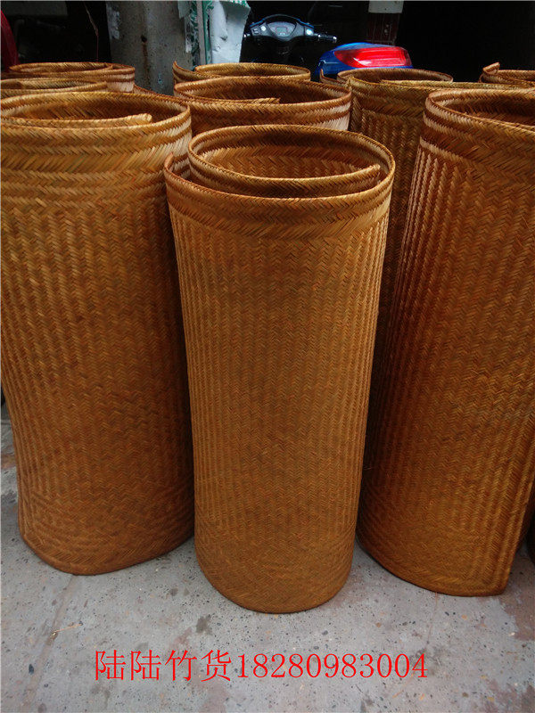 Decoration and decoration with ceiling bamboo mat dark yellowish bamboo mat mat bamboo weaving mat bamboo strip mat wall material