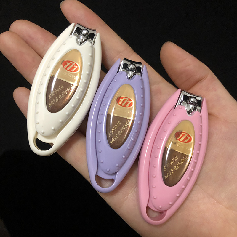 South Korea Imports 777 Anti-trampoline nail-knife Oval Calipers free of grinding nail clippers nail clippers with sanitary nail clippers