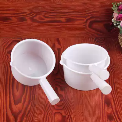 Plastic water scoop, large water spoon, industrial chemical water scoop, water scoop, shampoo, drop-resistant white water scoop, food mixing spoon