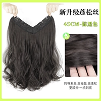 Один кусок темперамента Керли 45 см [коричневый черный]