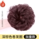3 раза пушистые [Quanzhen Hair] Curly Hair Circle-Dark Brown