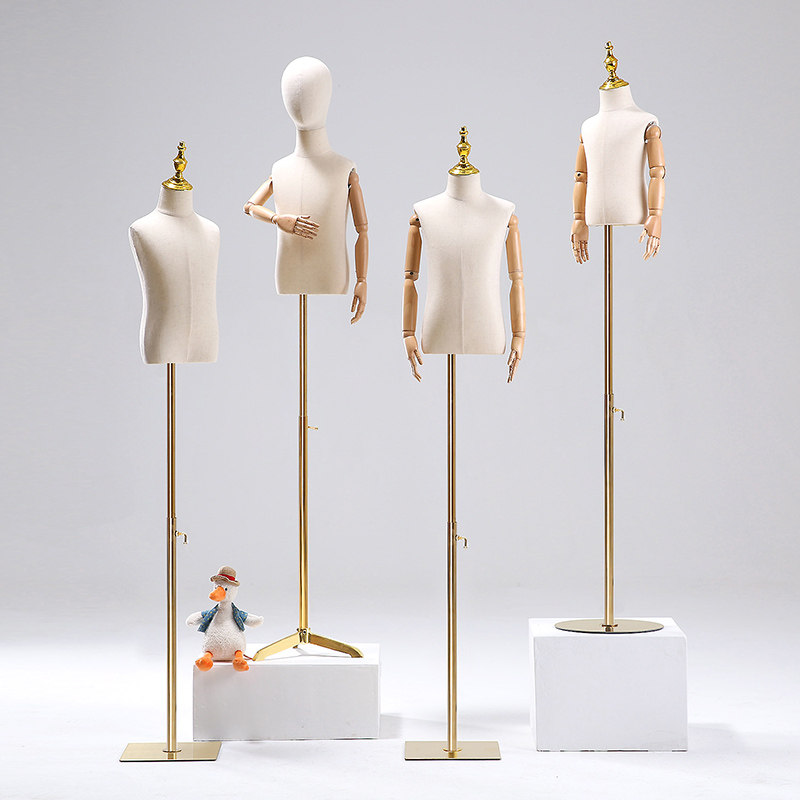 Children model props bust clothing store children's clothing men and women children clothes window display frame rentai model shelf