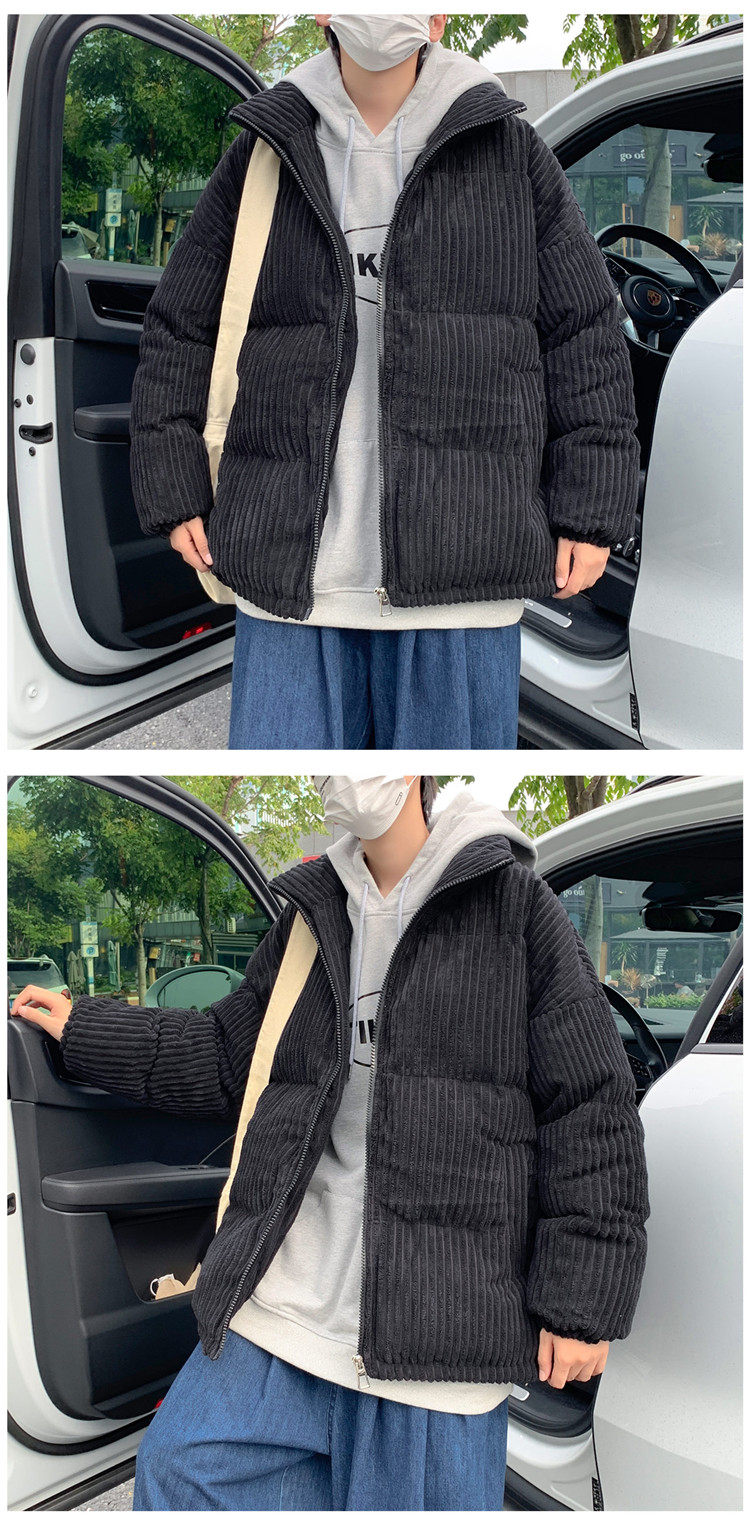 Дизайнерский вельветовый демисезонный модный пуховик Others / Other 