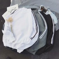 Autumn and winter turtleneck velvet sweater mens Korean version of the trend loose jacket wild sports ins top clothes students