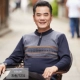 Áo len nam mùa đông cho nam trung niên quần áo ấm cộng với áo nhung dày áo sơ mi nam trung niên quần áo nam hàng hiệu