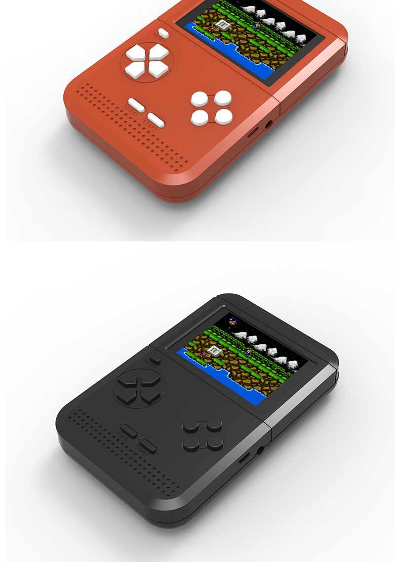 Máy rung mini FC hoài cổ cho trẻ em Máy chơi game Tetris cầm tay Máy chơi game Nintendo cầm tay 88FC bộ điều khiển chơi game