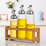 Стеклянный прозрачный герметический дозатор масла, большое кунжутное масло, комплект