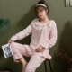 Đồ ngủ nhung san hô nữ mùa thu đông Hàn Quốc ngọt ngào và đáng yêu công chúa gió phù hợp với mùa đông dày flannel dịch vụ nhà đồ bộ mặc nhà cao cấp