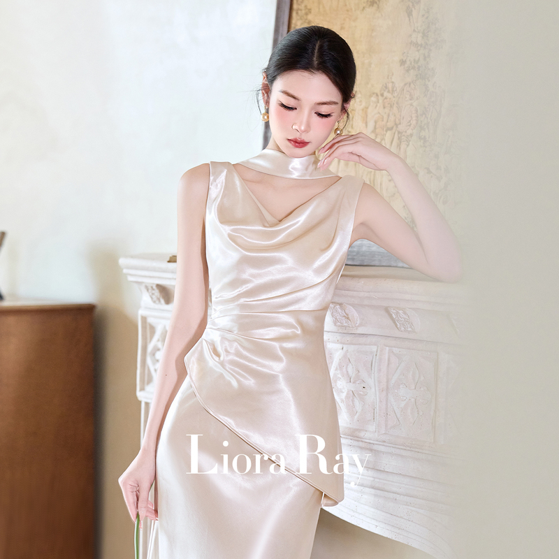 Liora's "First Gift" Stunning Bridal Engagement Dress Set, New Summer Toast Dress, Wedding Registration Dress for Women