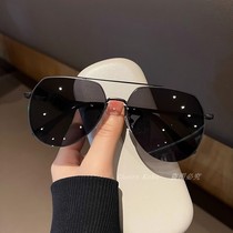 British CherryKoko fashion trend polygonal mens sunglasses aviator sunglasses toad glasses anti-UV
