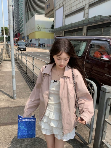 CUTEioi Кружевная майка с бантиком