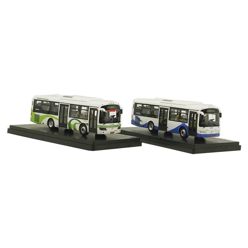 Автобус, модель автомобиля, масштаб 1:76, volvo, 6100v, Шанхай