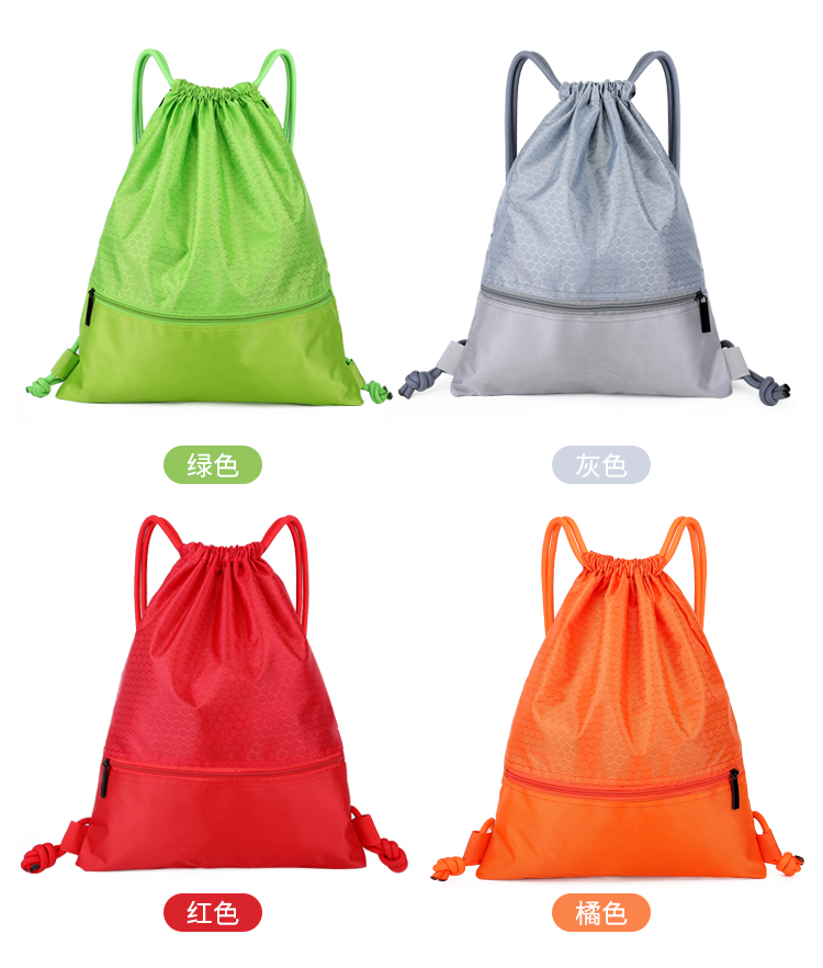 Unisex Thể dục Túi thể thao Rút ​​dây rút Ba lô Nylon Ba lô Bộ dụng cụ đào tạo bóng rổ balo the north face